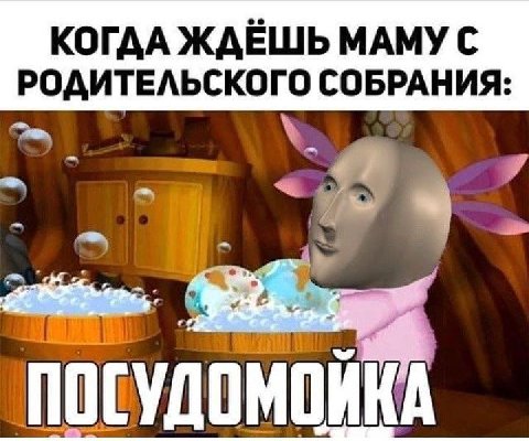 РОДИТЕЛЬСКОГО СОБРАНИЯ: ПОСУДОМОИКА