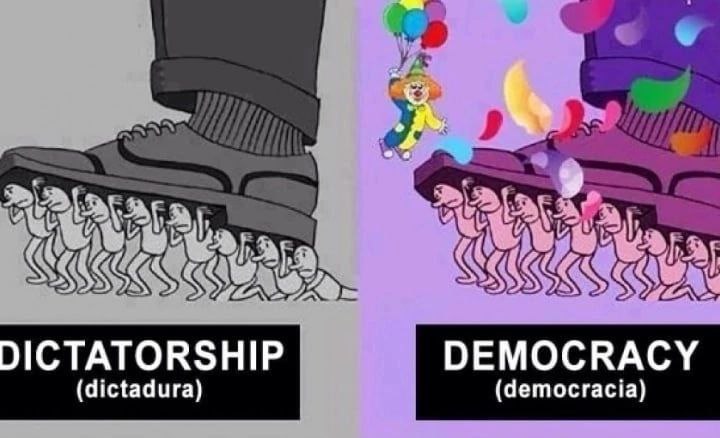 DICTATORSHIP DEMOCRACY (dictadura) (democracia)
