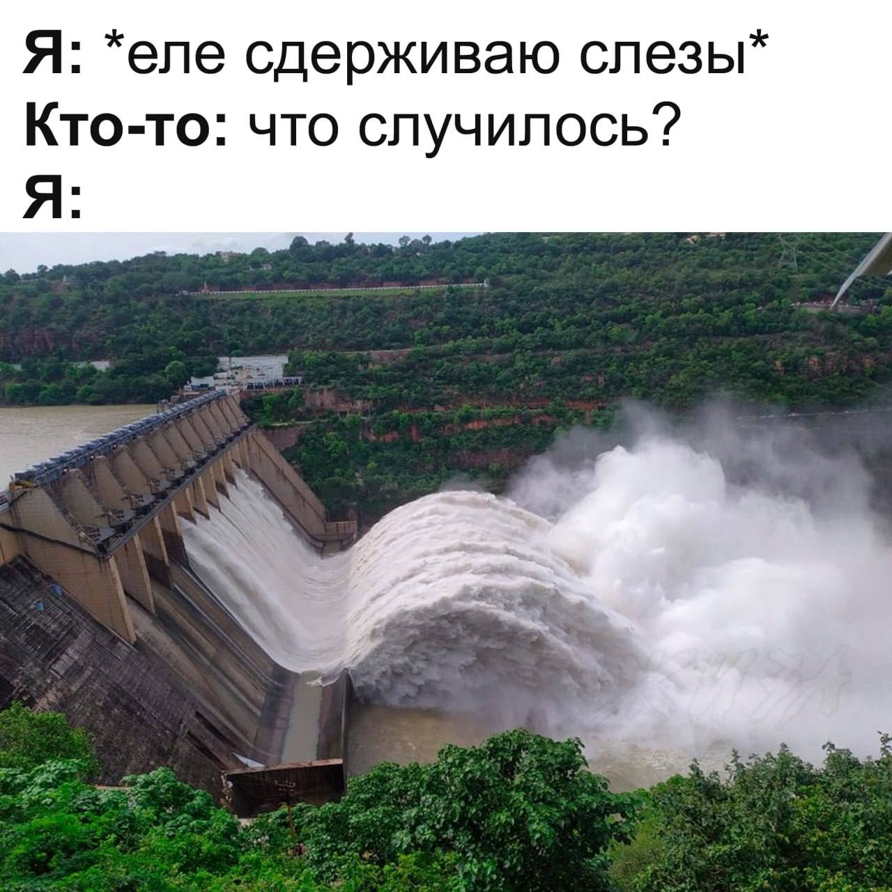 Я: *еле сдерживаю слезы* Кто-то: что случилось? Я: