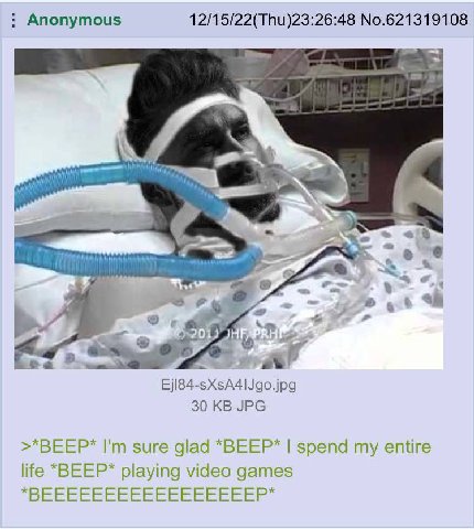 Anonymous 12/15/22(Thu)23:26:48 No.621319108 27 30 JPG >*ВЕЕР” sure glad *ВЕЕР” spend my entire life *ВЕЕР* playing video games