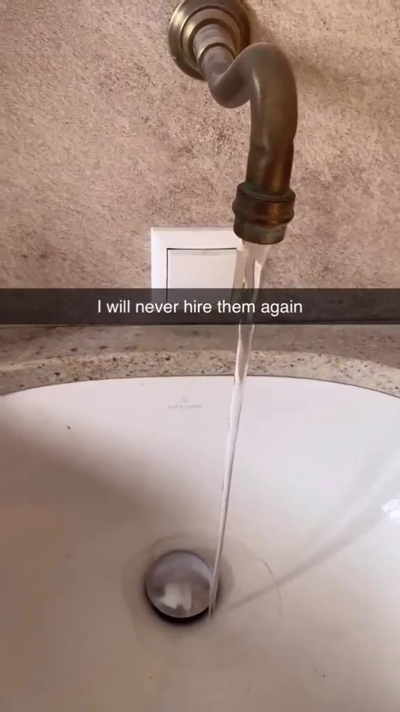 | will never hire them again