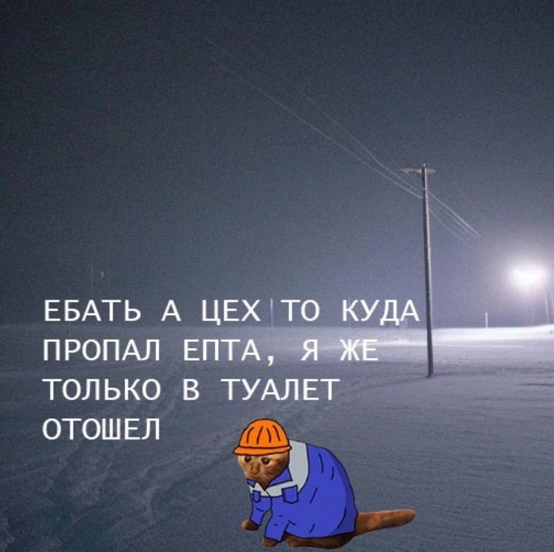 ЕБАТЬ А ЦЕХ ТО КУДА ПРОПАЛ ЕПТА, Я ТОЛЬКО В ТУАЛЕТ ОГОШЕЛ