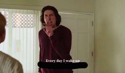 Every day I wake up