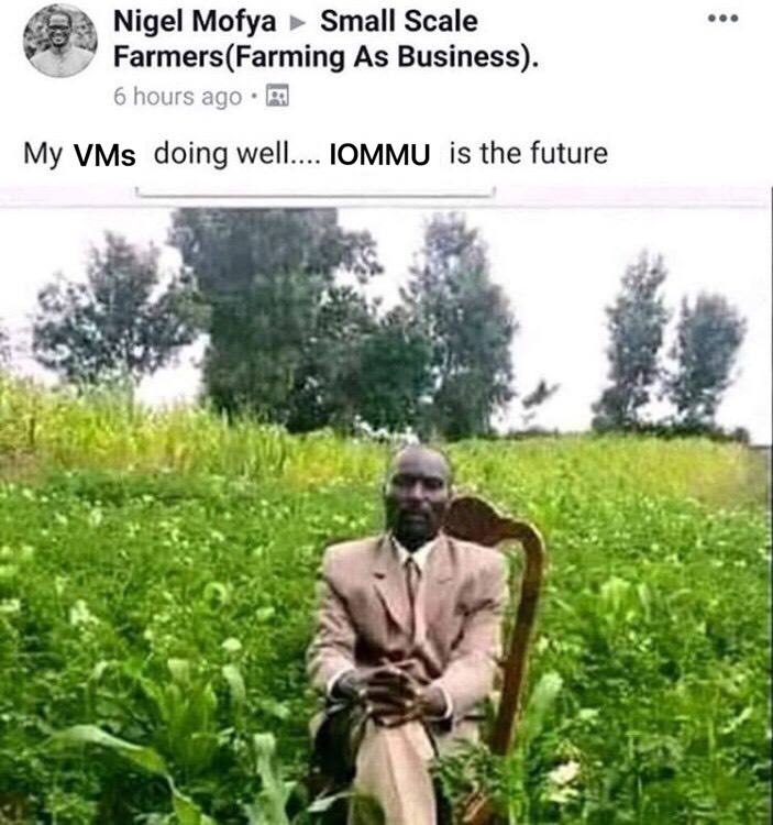 eee Nigel Mofya Small Scale Farmers(Farming As Business). 6 hours ago My VMs doing well.... ЮММУ is the future we a. on