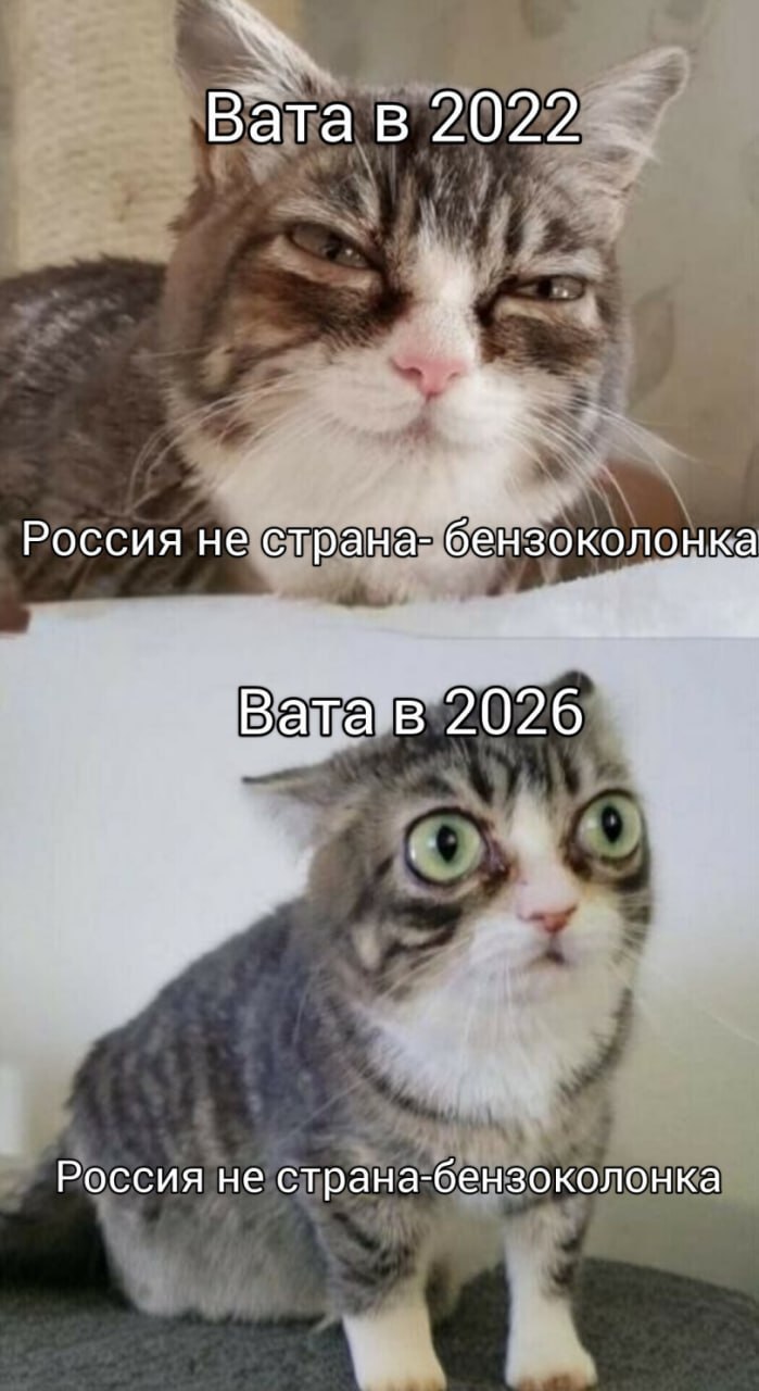 2022 Россия не страна- бензоколонка Вата в 2026 Россия не страна-бензоколонка
