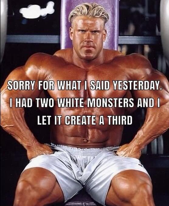 SORRY SAID YESTERDAY. HAD TWO WHITE MONSTERS ANDI LET IT CREATE A THIRD