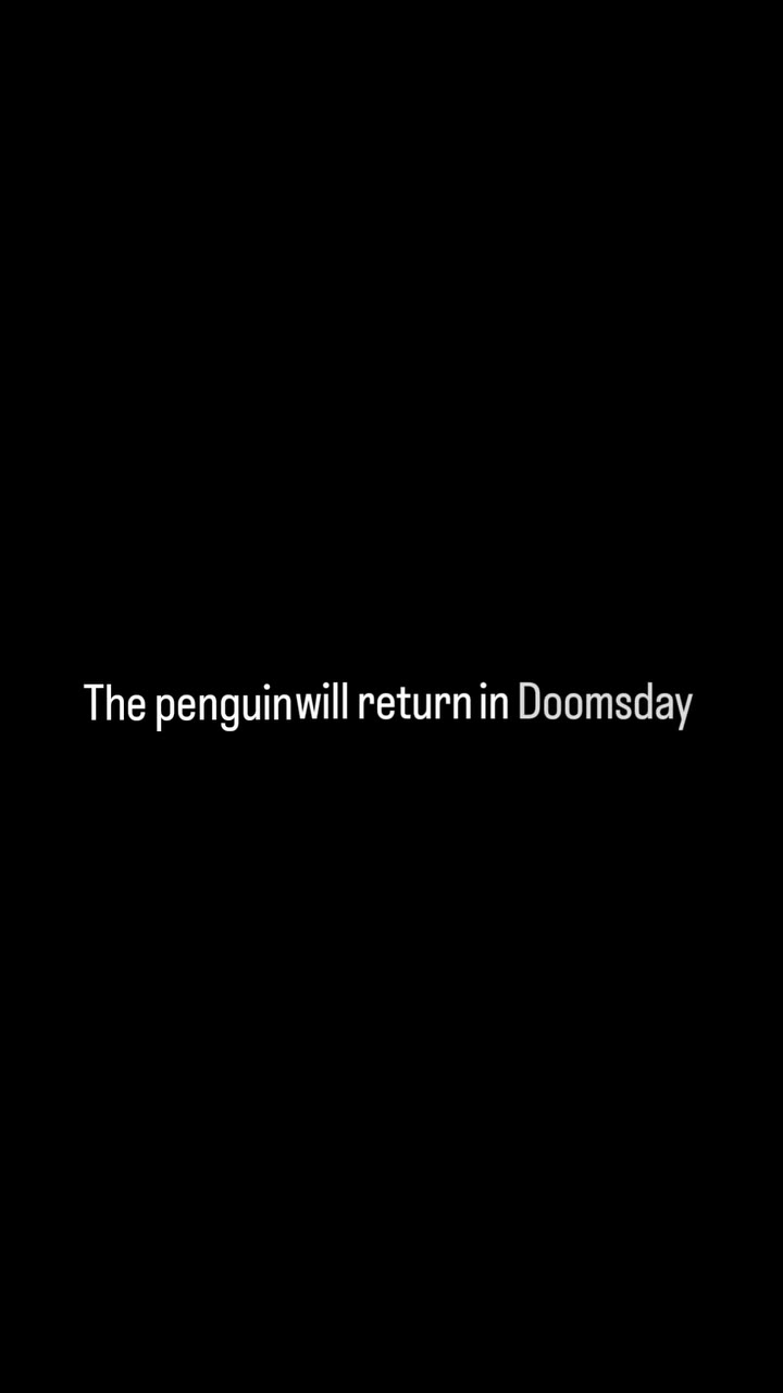 The penguinwill return т Doomsday
