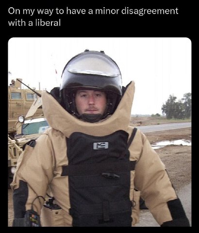 way to have а мтог disagreement with а liberal
