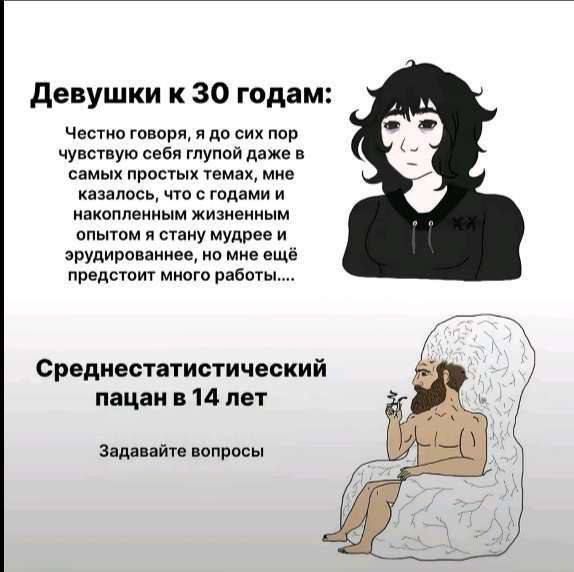 Девушки к 30 годам: Честно говоря, я до сих пор чувствую себя глупой даже в самых простых темах, мне казалось, что с годами и накопленным жизненным опытом я стану мудрее и эрудированнее, но мне ещё пр