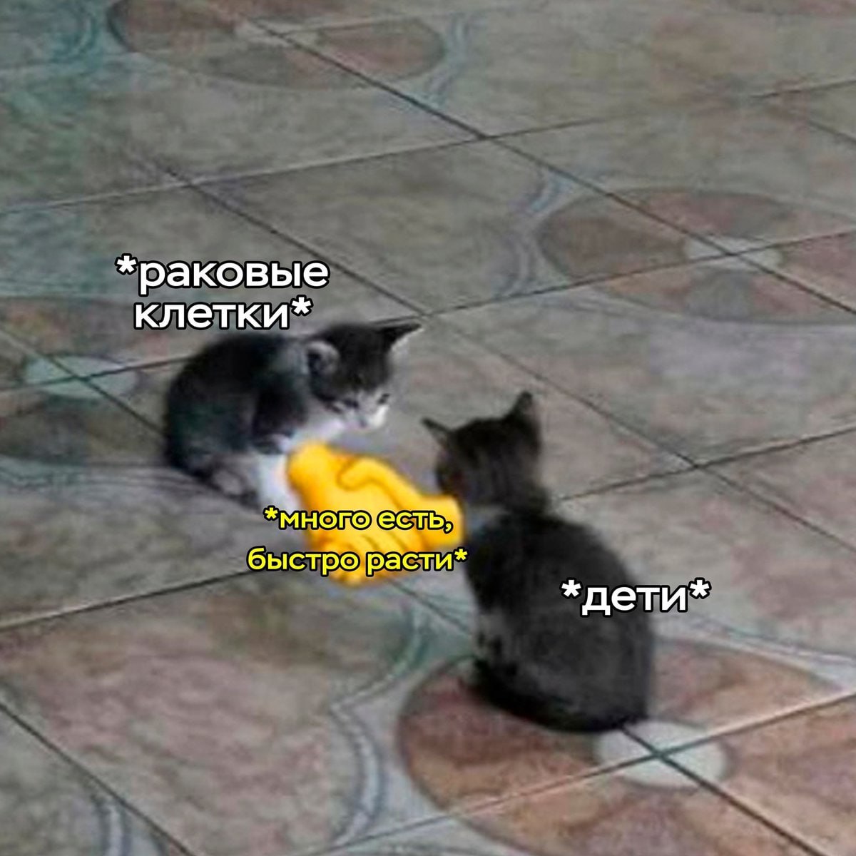 *раковые клетки* быстро расти* *дети*