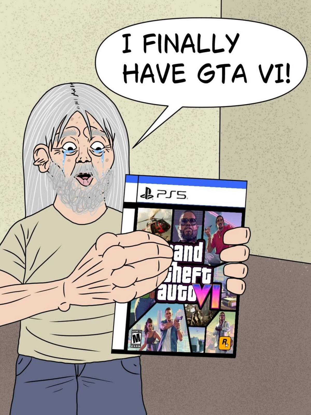 I FINALLY HAVE GTA