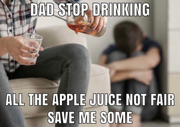 INKING ALL THE APPLE JUICE NOT FAIR SAVE ME SOME