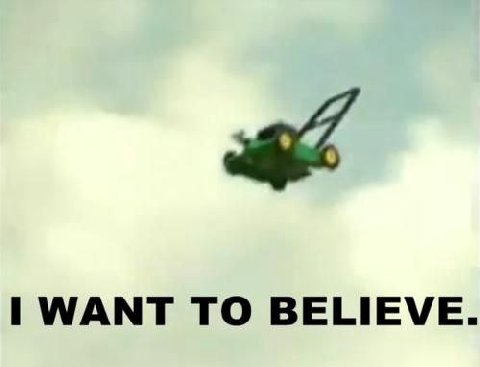 WANT ТО BELIEVE.