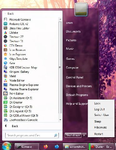 Back Akonadi Console anon Arduino IDE Bless Hex Editor 4. Documents CMake Electron 27 Pictures Electron 31 GTK Demo Music Icon Browser Icon Explorer Games Kate KDE OSM Indoor Map Computer Kirigami Gal