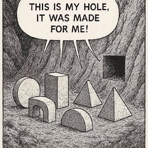 THIS IS MY HOLE, IT WAS MADE FOR ME! 77 Я А 2 A if, 7 7) 7 Me is 7