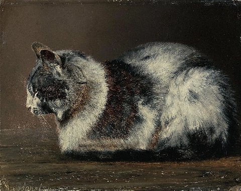 "Cat" by Ivan Pavlovich Pekhitonov, 1878