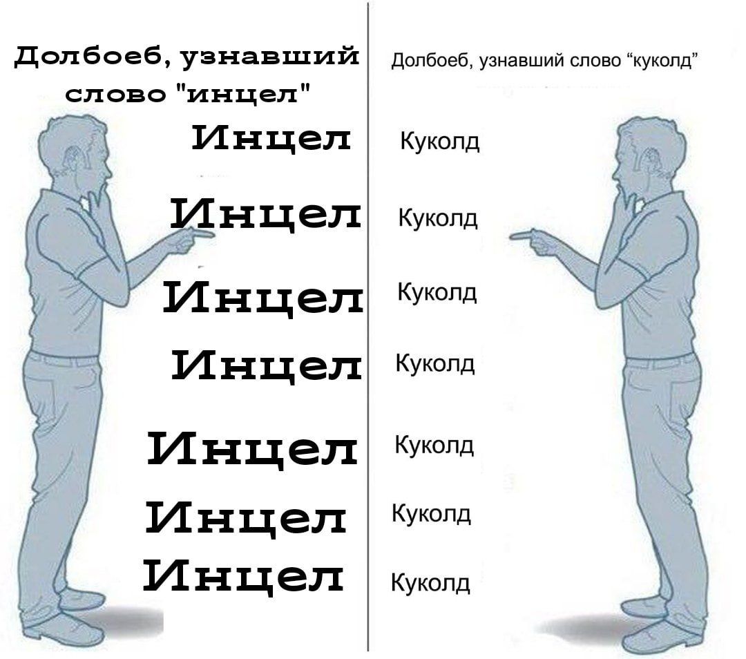 Долбоеб, узнавший Долбоеб, узнавший слово “куколд” слово "инцел" Инцел Куколд Инцел Куколд Инцел Куколд Инцел Куколд Куколд Инцел Инцел Куколд Инцел Куколд