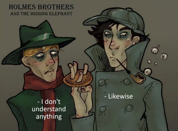 HOLMES BROTHERS AND THE MISSING ELEPHANT 3) understand anything A,