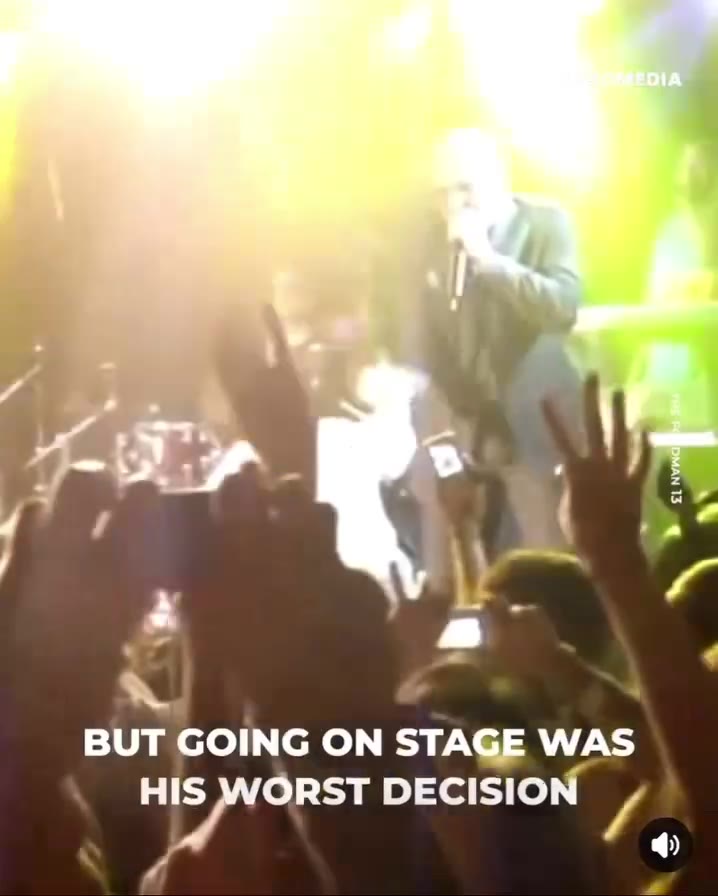 “PEOPLE FORGET PITBULL COMES FROM A TOUGH APOLOGIZED LATER” BUT GOING ON STAGE WAS HIS WORST DECISION у.