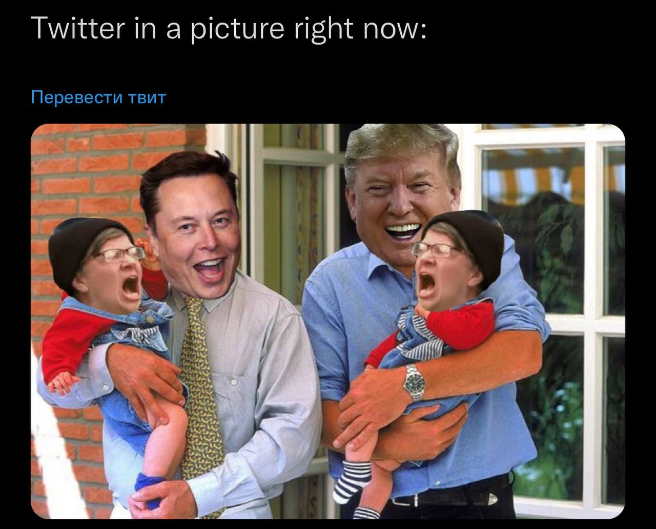 Twitter in a picture right now: Перевести твит К Cos as 7