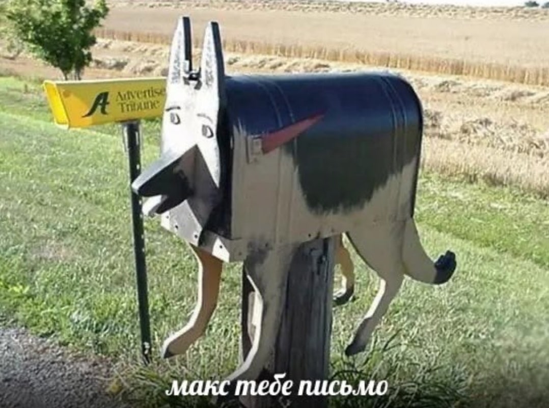 we A макс тебе пись.мо