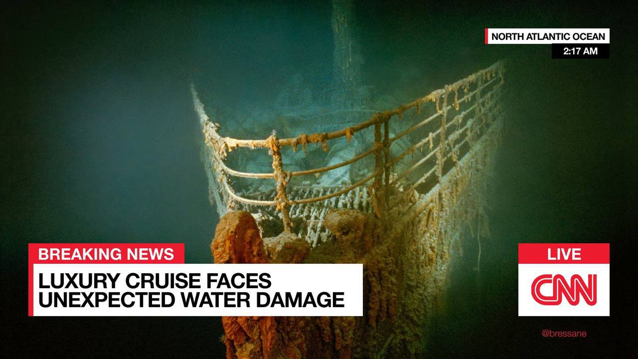 2:17 BREAKING NEWS LIVE LUXURY CRUISE FACES UNEXPECTED WATER DAMAGE CNN