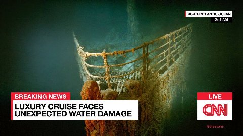 2:17 BREAKING NEWS LIVE LUXURY CRUISE FACES UNEXPECTED WATER DAMAGE CNN