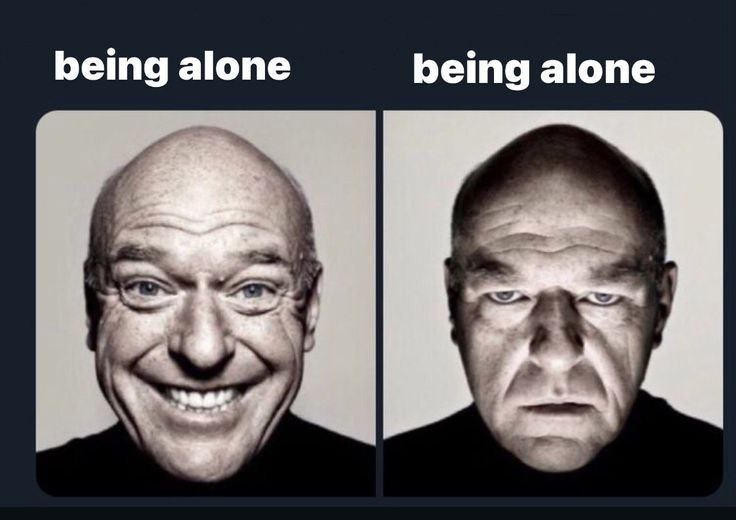 being alone one being