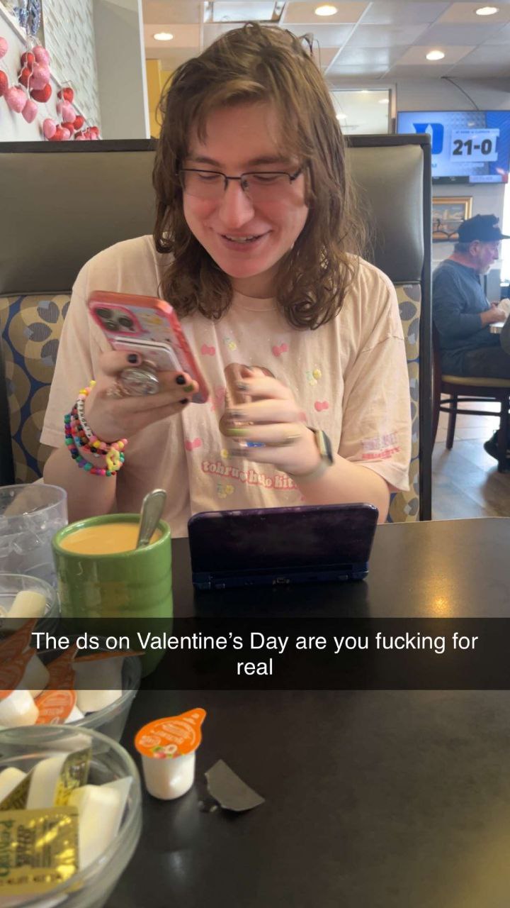 The on Valentine’s Day are you fucking for real