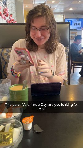 The on Valentine’s Day are you fucking for real