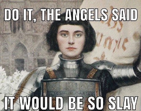 IT, THE ANGELS SAID TAY SO SLAY