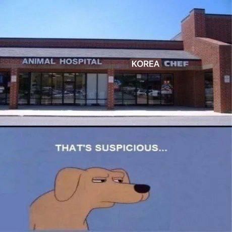 KOREA THAT'S SUSPICIOUS...
