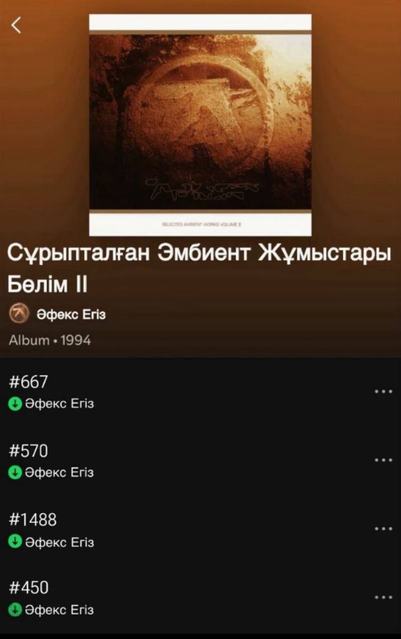 Сурыпталган Эмбиент Жумыстары Белм A) эфекс Eris Album 1994 #667 Эфекс Eris #570 Эфекс Eris #1488 Эфекс Eris #450 Эфекс Eris