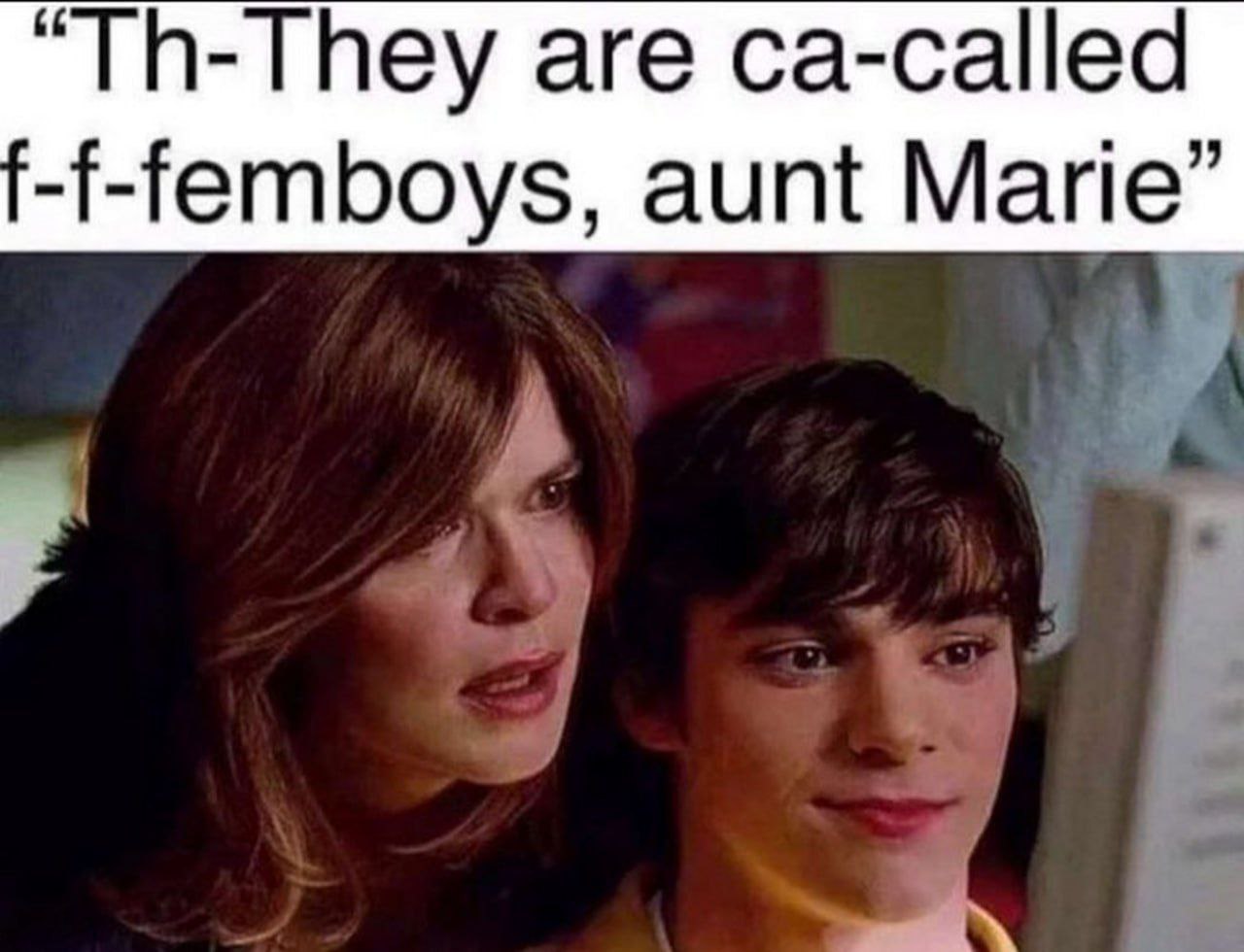 “Th-They are ca-called -f-femboys, aunt Marie”