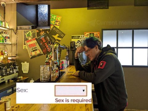 Sex is required