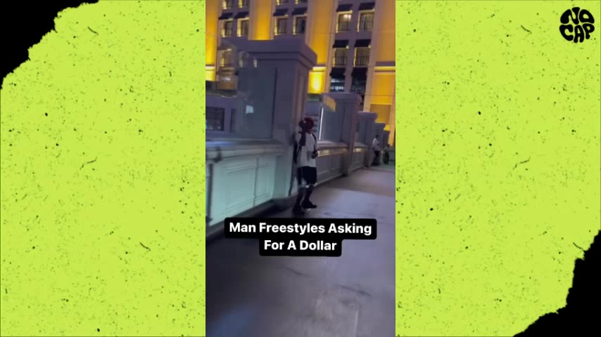 Man Freestyles Asking
