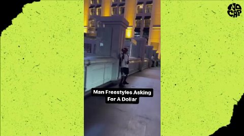 Man Freestyles Asking