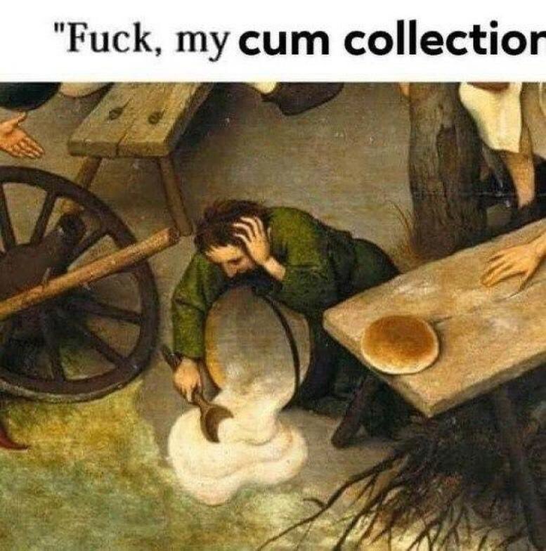 "Fuck, my cum collectio