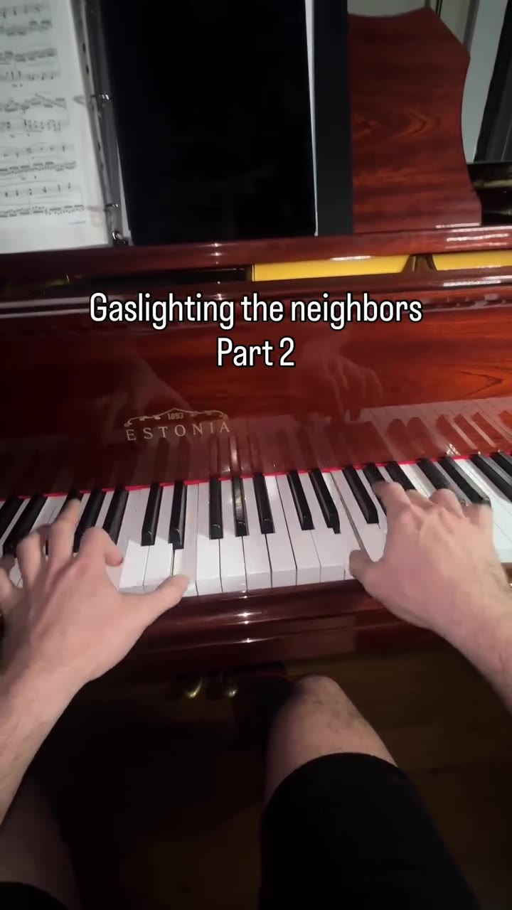 ——Gaslighting the neighbors ^ __—aslightingithe neighhors ==