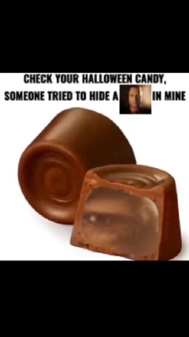 CHECK YOUR HALLOWEEN CANDY, SOMEONE TRIED TO HIDE С" MINE