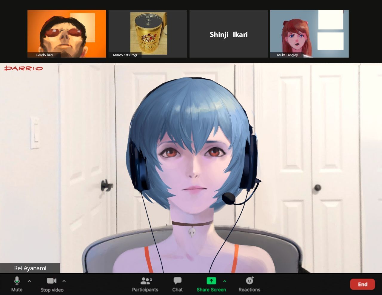 shinji 6 DARR 4 Rei Ayanami