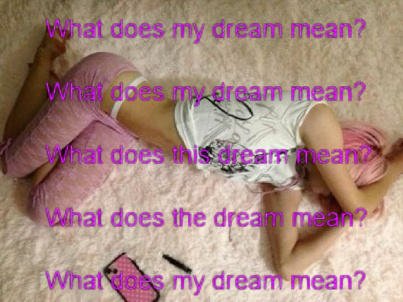 mean? at does the dre What my mean?