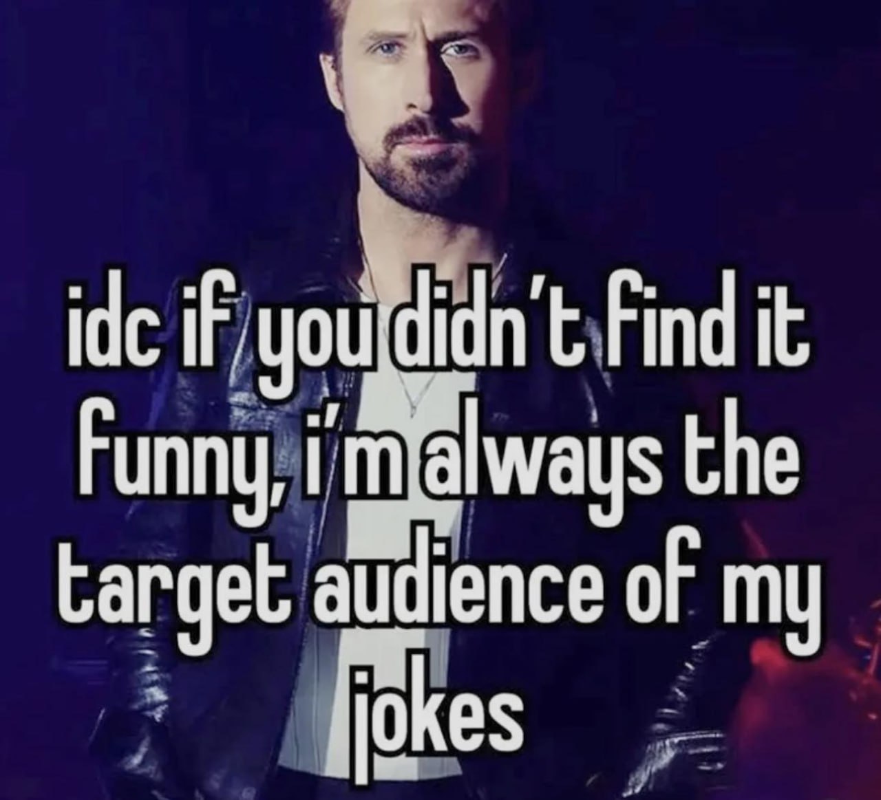 Funny, always the target audience of my
