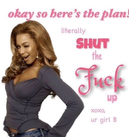 okay so here’s the plan! SHUT
