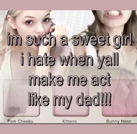 6 а ihate when make me act like my