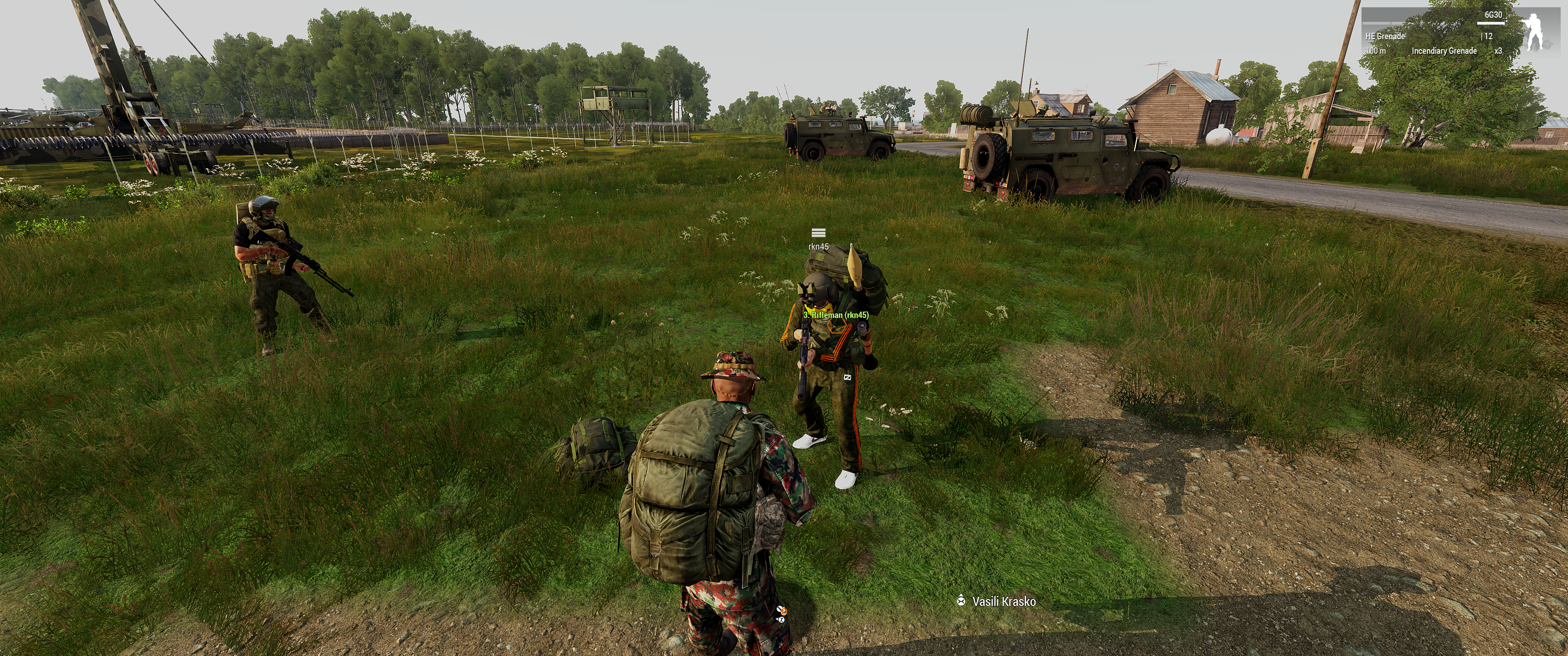 6630 НЕ Grenade 112 А Я я a 4 4 и <A у 4 В 2 7 3: Rifleman (rkn45) Vasili Krasko В