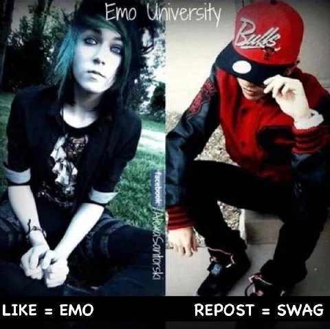 EMO 7 ЫКЕ ЕМО REPOST SWAG