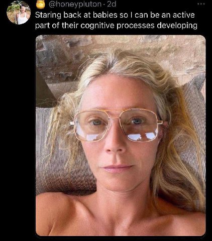 @honeypluton Staring back at babies so can be an active part of their cognitive processes developing я