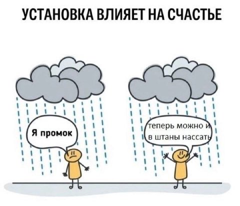 УСТАНОВКА ВЛИЯЕТ НА СЧАСТЬЕ pat Я промок \в штаны нассату