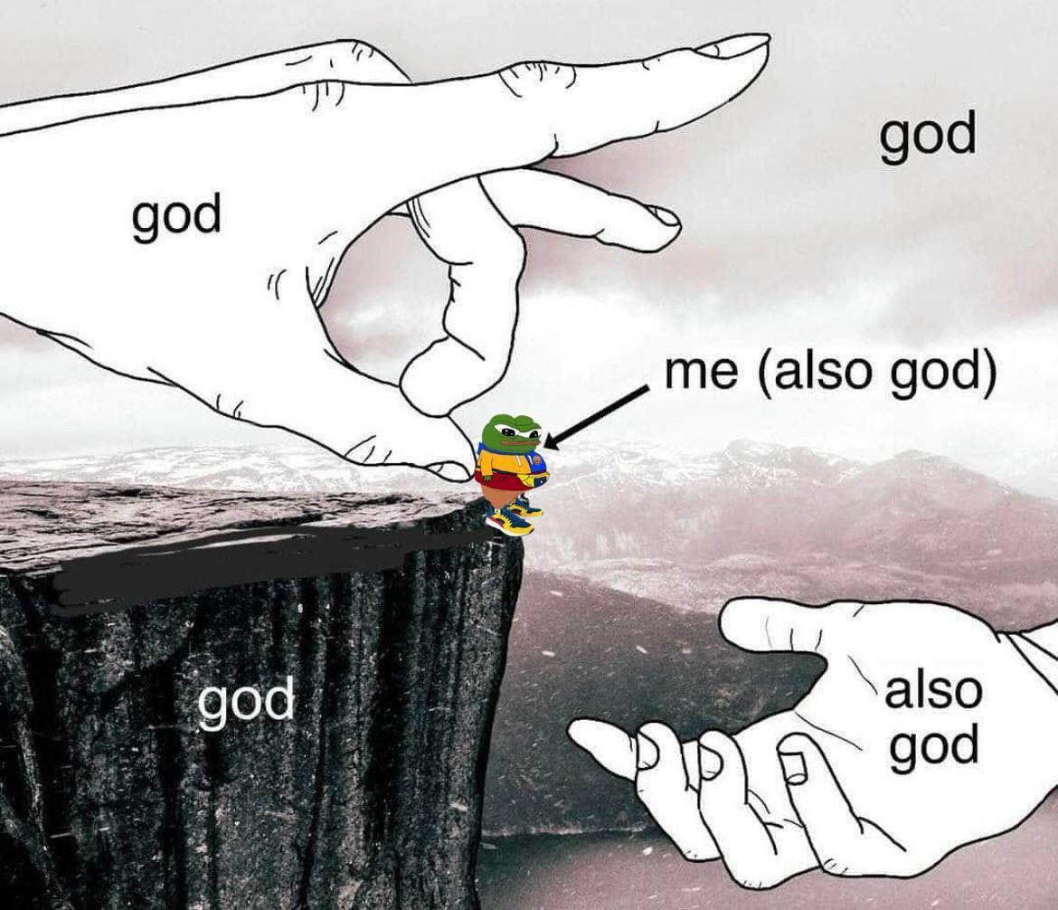 2 god god me (also god) god also